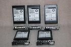 LOT OF 5 ,  Dell 960GB SAS 12Gbps  ENT 2.5'' SSD PM1633a MZ-ILS960B