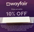 Wayfair 10% Off Coupon Discount Code - First Time Shopper - Expires 6/14/24