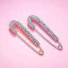 1PC Safety Pin Brooch Crystal Rhinestone Pin Fashion Brooch Pin Party Jewelry