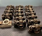 AS-IS Chinon on Lot of 18 35mm Film Manual Focus Camera Bodies for Parts Only