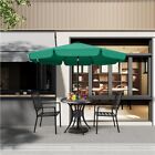 9ft Outdoor Umbrella for Table 8 Ribs Market Umbrella with Crank for Garden
