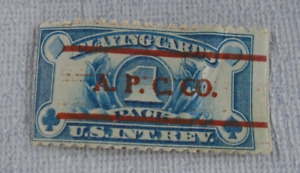 Playing Card 1 Pack Internal Revenue stamp