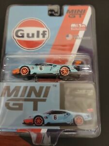 Mini GT 1:64 Ford GT GTLM Gulf Racing Diecast Model Car MGT00269