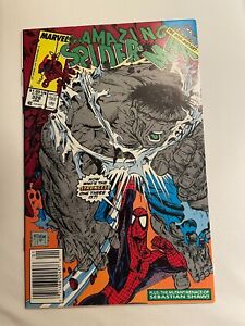 Amazing Spider-man 328 Newsstand Hulk Todd McFarlane 1990 Marvel Comics
