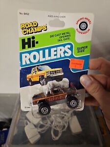 Vintage 1982 Road Champs Hi Rollers Copper 4X4 Truck Diecast 1/56 Scale