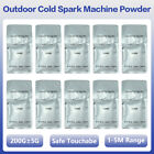 1-5M Outdoor Stage Effect Cold Spark Machine Powder for Wedding Party Show 10PCS