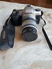 Pentax ZX-30 35mm SLR AF Film Camera W 28/80 Lens With Strap FOR PARTS - REPAIR