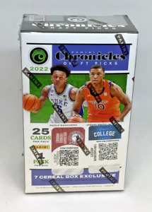2022 Panini Chronicles Draft Picks Basketball - CEREAL BOX - 25 CARDS