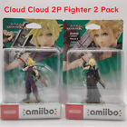 Nintendo Amiibo Cloud Cloud 2P Fighter 2 Pack Super Smash Bros Japan New F/S