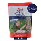 Lyric Supreme Wild Bird Seed Food Mix with Nuts & Sunflower Seeds 4.5 lb. Bag