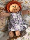 Vintage 1982 Cabbage Patch Kids Doll Red Hair Green Eyes Coleco CPK
