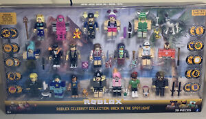 Roblox Toys Celebrity 20 Figure Pack Back In The Spotlight Limited Edition Codes