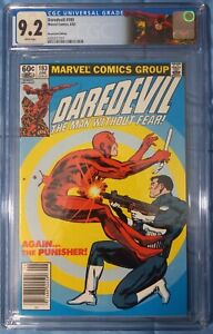 Daredevil #183 CGC 9.2 💥NEWSSTAND 💥KEY! 🔑 1st Meeting with Punisher
