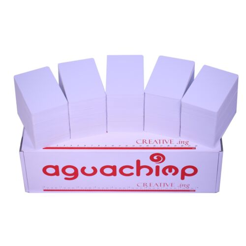 AguaChimp-500PAK Premium Blank PVC ID Card CR80 30Mil for ID Card Printer