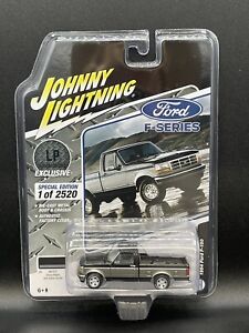 JOHNNY LIGHTNING 1994 Ford F-150 Black Silver Truck 1:64 Diecast LP Exclusive