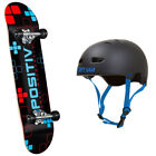 Powell Peralta Manufactured Positiv Skateboard Complete with Tony Hawk Helmet