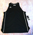 NWT Mens Adidas LARGE Climacool Utility Singlet Black Athletic Tank Top Shirt