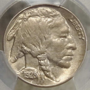 New Listing1928-S Buffalo Nickel, Choice Almost Uncirculated, PCGS AU-58, Better Date