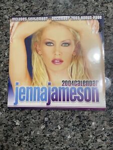 JENNA JAMESON Official 2004 Wall Calendar SEALED NEW sexy porn star model 04