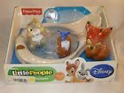 NEW DISNEY 2013 Fisher Price Little People Bambi & Thumper Toy Figures