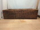 Vintage Wood Box Crate The Always Ready Cobblers Set Centralia IL