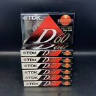 New ListingBlank Audio Cassette Tapes Lot of 7 TDK D-60 New Sealed