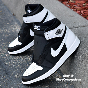 Nike Air Jordan 1 Retro High OG Shoes Black White DZ5485-010 Men's Sizes NEW
