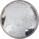 2002 Washington Mint Giant One Pound Buffalo 12 oz .999 Silver Proof Round