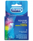 3-24PCS Durex Condoms Pleasuremax Pleasure Me Dots Ribbed Ultra-thin lubrication