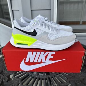 Nike Air Max System Women's Size 8.5 Shoes Sneakers White Volt  DM9538-104 New