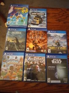 video game lot ps4 games used