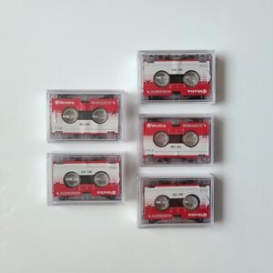 5X Vextra MC-30 Micro Cassette Recording Tapes For Recorders/Answering Machine