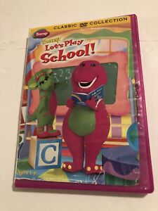 Barney Lets Play School  DVD