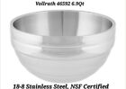 Vollrath 18-8 Stainless Steel 6.9Qt Double-Wall Round Beehive Serving Bowl 46592