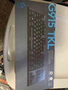Logitech G915 TKL Lightspeed Mechanical Gaming Keyboard - Black (920-009495)