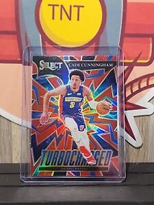 New Listing2021-22 Select Cade Cunningham Red Prizm Turbocharged RC #6 Pistons