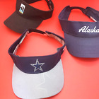 NFL Dallas Cowboys Football New Era Visor Hat Cap Navy Adjustable Lot 3 Coach