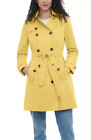 Small Lemon Yellow London Fog Spring Rain Jacket Coat NWT $190