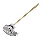 BQLZR Deluxe Side Mount Toilet Tank Flush Lever Brass Handle for Toto Cw844rb