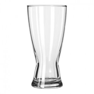Libbey Beer Glass, Hourglass 15 oz - Heat Treated - 3dz