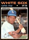 1971 TOPPS CARLOS MAY CHICAGO WHITE SOX #243 NM