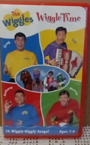 Wiggles The: Wiggle Time VHS Tape 1999 Clam Shell Ages 1-8
