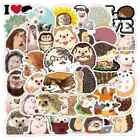 10 Cute Adorable Kawaii Hedgehog Stickers Vinyl Decals Scrapbook