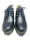 Dr. Doc Martens Audrick 3-eye Heel Platform Shoes Sz 11 Leonalo New