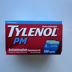Tylenol PM Extra Strength Pain Reliever & Sleep Aid Tablets 100ct 08/25