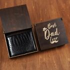Wallet Gift For Father Real Crocodile  Men Wallet Personalized Gift Box RFID