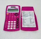 Texas Instruments TI-30X IIS Scientific Calculator Pink Algebra Tested Works 16