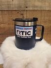 RTIC 12 oz Stainless Steel Vacuum Insulated Coffee Cup Matte Navy Finish
