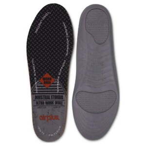 Airplus Ultra Work Memory Insole Men'S 7-13, Cut-To-Fit Cushioning Foam with Ch