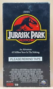 Jurassic Park VHS 1993 Former Rental **Buy 2 Get 1 Free**
